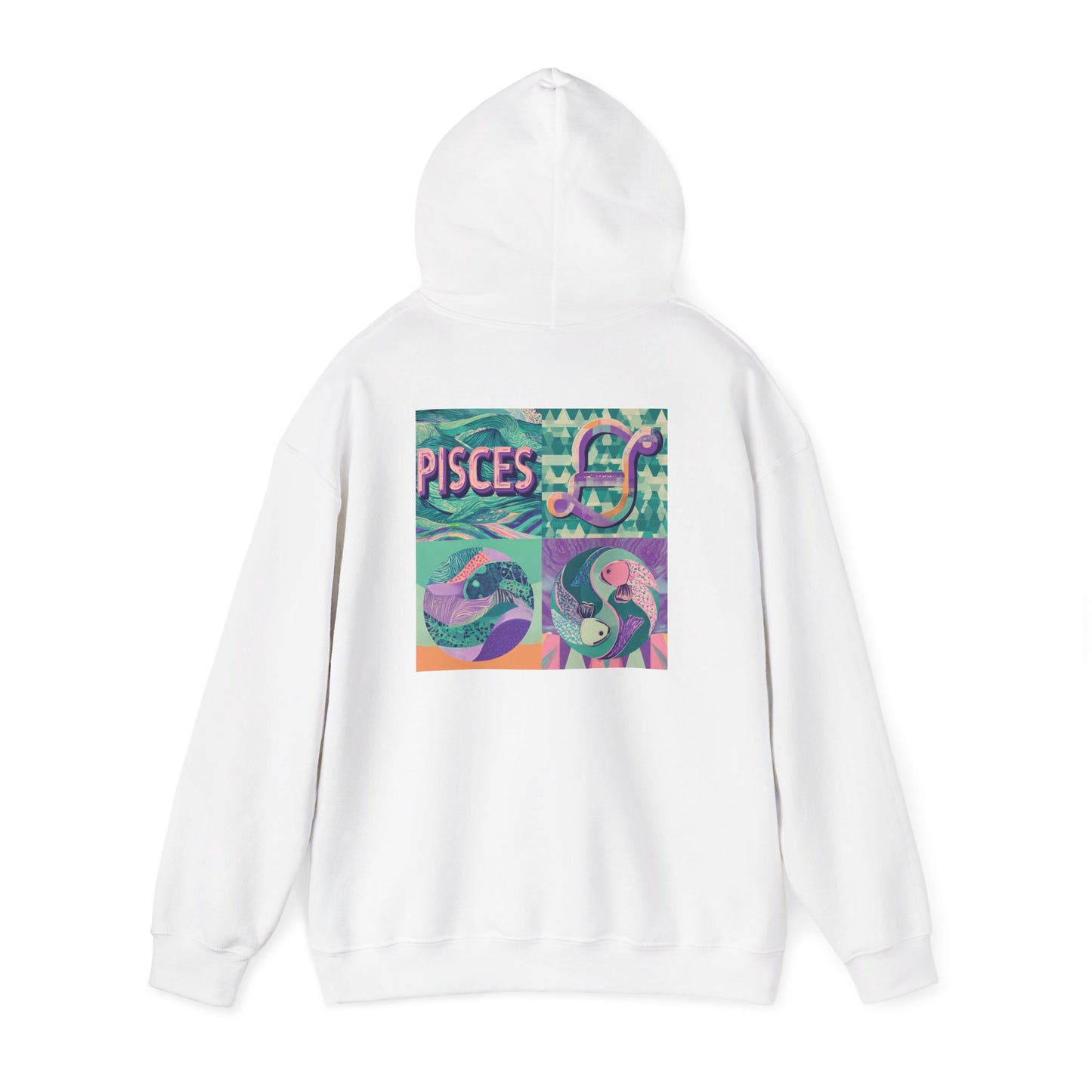 Pisces Graphic Hoodie for Zodiac Lovers, Astrology Gift, Cozy Sweatshirt, Horoscope Apparel, Birthday Clothing, Unisex Style