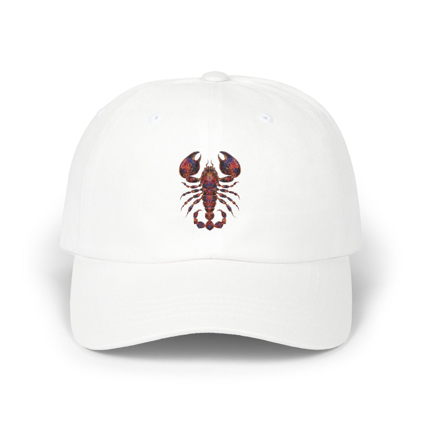 Lobster Embroidered Dad Cap, Casual Summer Hat, Gift for Seafood Lovers, Fun Beach Accessory, Unique Dad Gift