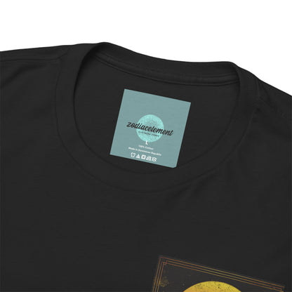 Retro Leo T-Shirt, Unisex Cotton Tee, Zodiac Gift, Astrology Shirt, Horoscope Apparel, Birthday Present