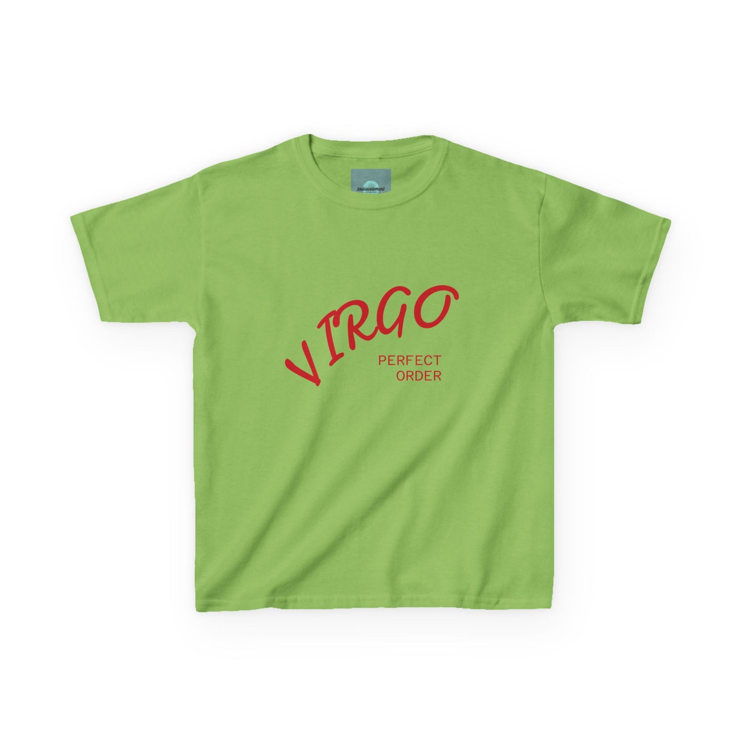 Earth Element Virgo Kids Tee | ♍ Perfect Order | Psychedelic Youth Shirt