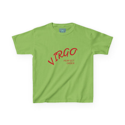 Earth Element Virgo Kids Tee | ♍ Perfect Order | Psychedelic Youth Shirt