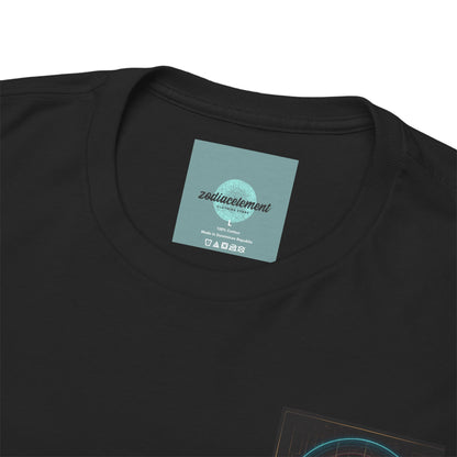 Retro Gemini Graphic Tee, Unisex Heavy Cotton T-Shirt, Astrology Gift, Zodiac Lover Shirt, Vintage Style Tee, Cosmic Vibes Clothing