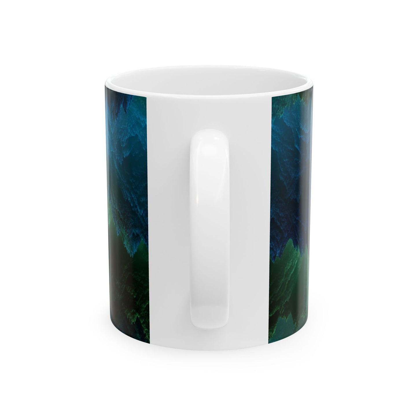 Earth Element Capricorn Mug | ♑ Mountain Aesthetic | Psychedelic Ceramic Coffee Cup