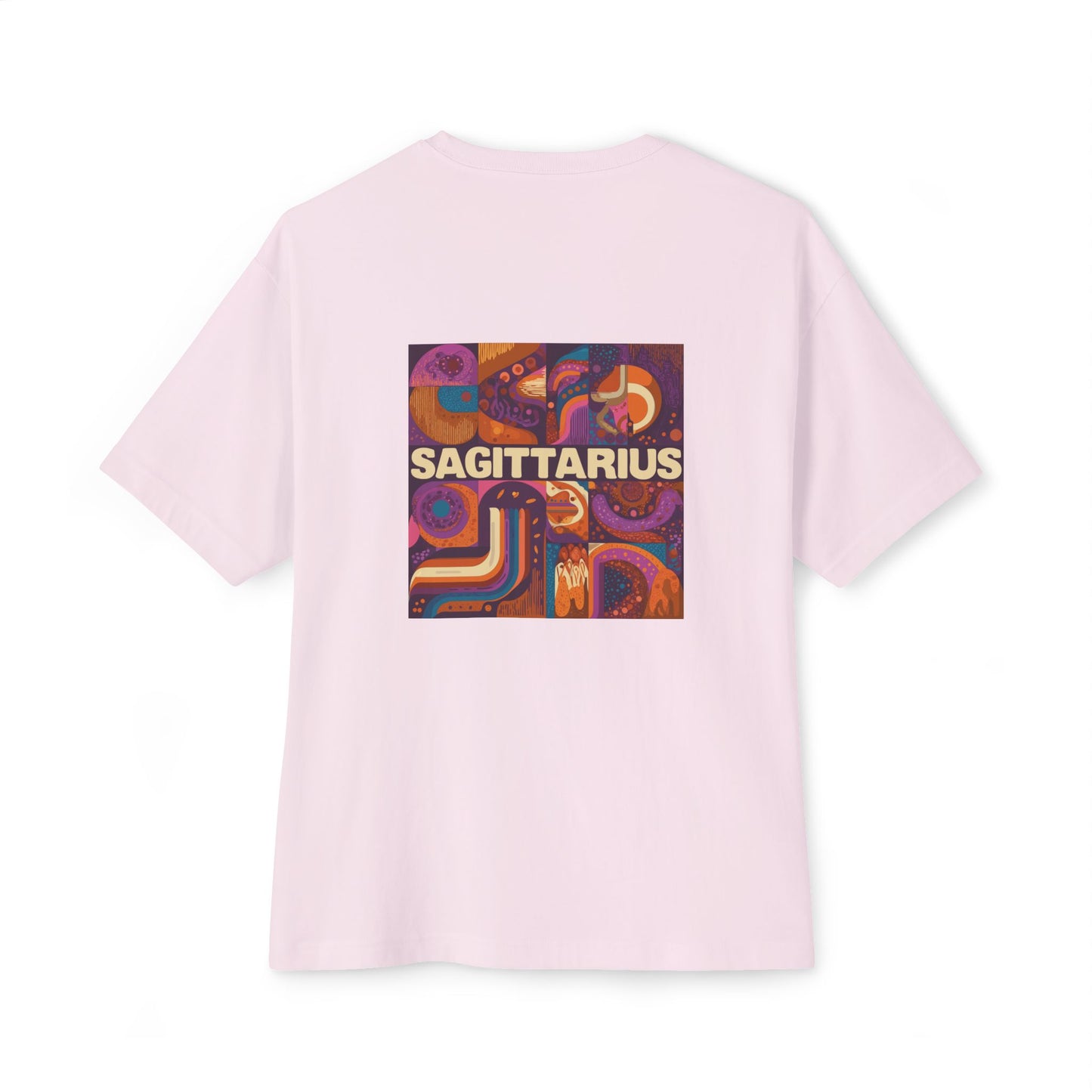 Sagittarius Oversized Boxy Tee, Astrology Shirt, Zodiac Tee, Unisex Graphic T-Shirt, Horoscope Gift, Trendy Casual Wear