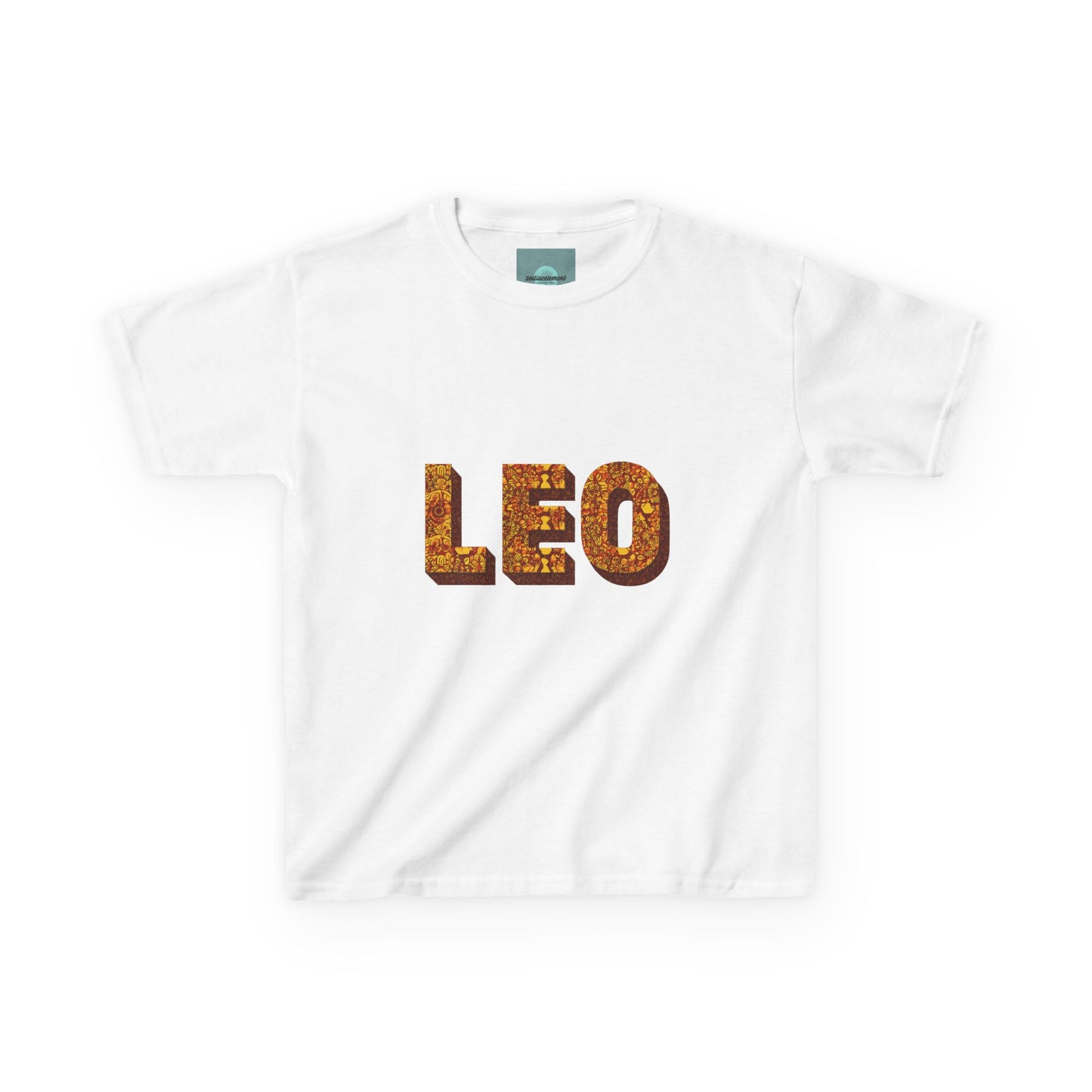 Leo Kids Cotton Tee - Perfect for Birthdays, Astrology Lovers, Gift for Leo Season, Zodiac Tops, Fun Kids Apparel