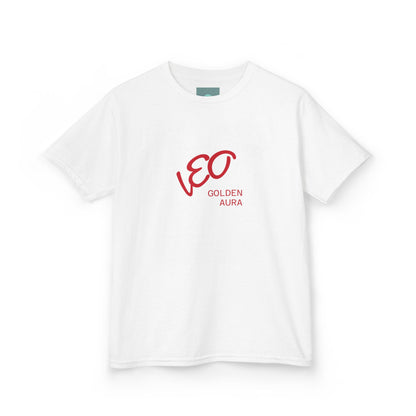 Fire Element Leo Kids Tee | ♌ Brave Heart | Psychedelic Youth Shirt