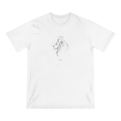 Leo Organic Staple T-shirt, Zodiac Sign, Astrology Tee, Horoscope Shirt, Lion, Celestial Clothing