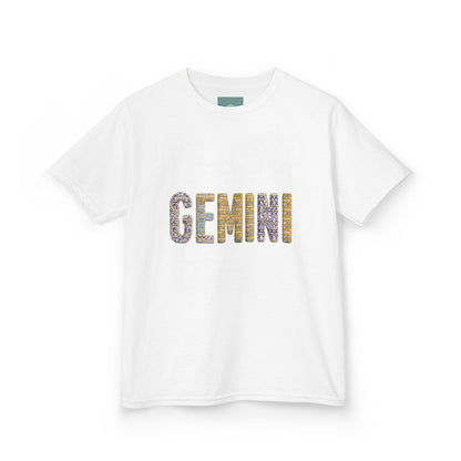 Gemini Kids Tee, Zodiac T-Shirt, Astrology Gift, Birthday Clothing, Gemini Season Shirt, Cute Kids Shirt